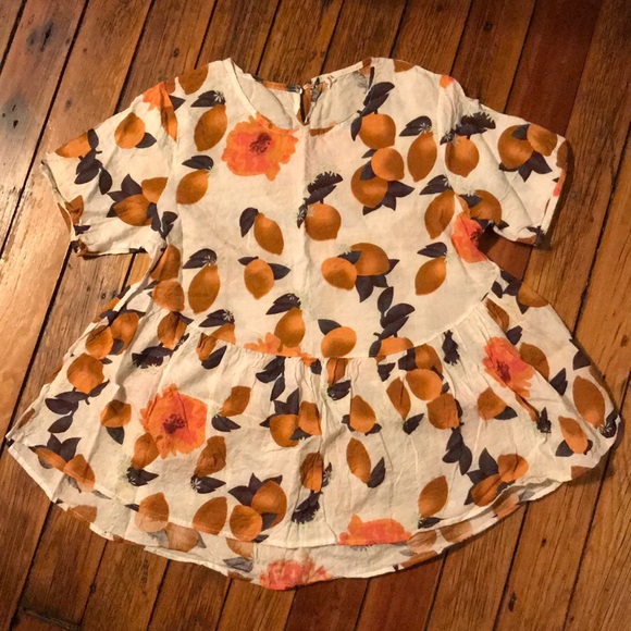 SHEIN Tops - Floral Peplum Top